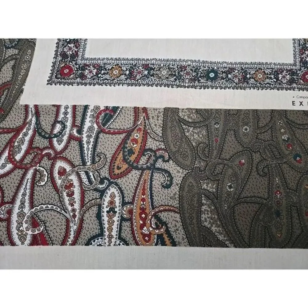 Scarf made in Italy Compagnie Internationale‎ Express 34x34 Square Cream & Taupe